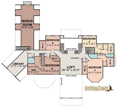 Golden Eagle Log and Timber Homes : Plans & Pricing : Plan Details ...