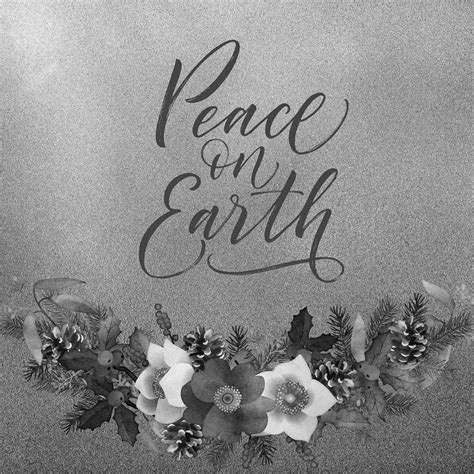 Peace On Earth Card For Holidays Free Stock Photo - Public Domain Pictures