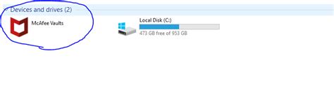 McAfee Support Community - McAfee Vaults Icon in File Explorer - McAfee Support Community