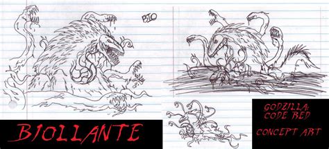 Biollante Concept Art by DinoHunter2 on DeviantArt