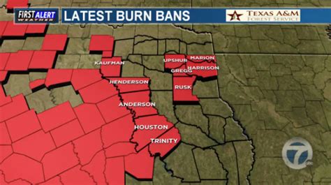 The East Texas Burn Ban List Continues To Grow