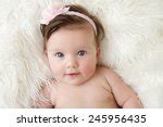 Smiling Baby Girl Free Stock Photo - Public Domain Pictures