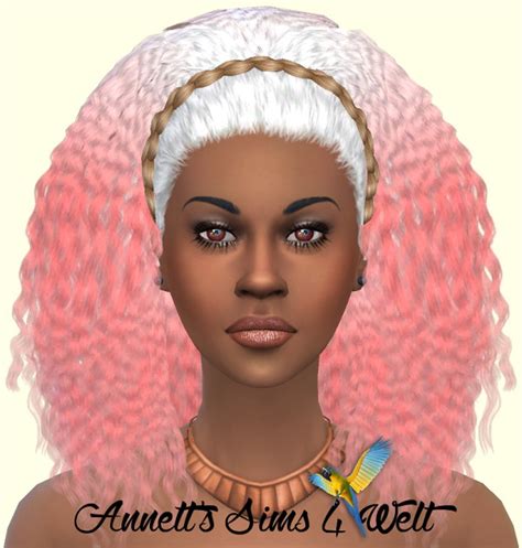 Curly Hair Recolors at Annett’s Sims 4 Welt » Sims 4 Updates
