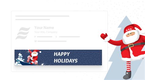 Christmas email signatures - Templates, banners & more