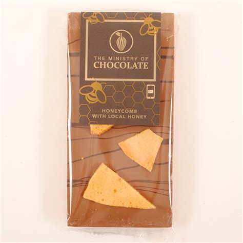 Honeycomb - 100g Milk Chocolate Bar - Ministry Of Chocolate