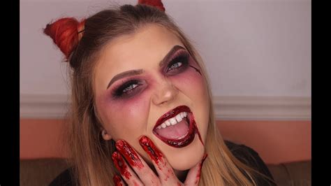 DEVIL MAKEUP TUTORIAL | 31 DAYS OF HALLOWEEN - YouTube