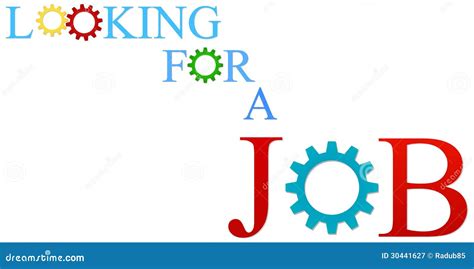 Job Seeking Text Concept Stock Photo | CartoonDealer.com #88257594