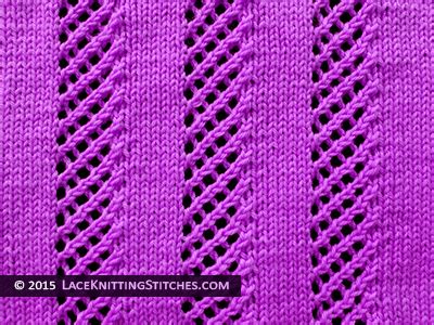 Lace Chart #14 | Lace Knitting Stitches