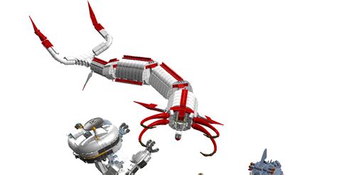 LEGO IDEAS - Subnautica: Reaper Leviathan Attack