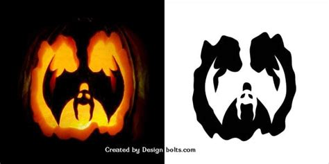 10 Free Halloween Scary Pumpkin Carving Stencils, Patterns, Templates, Ideas for 2016