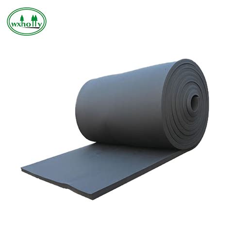 Closed Cell Elastomeric Nitrile Rubber Foam Heat Insulation Sheet