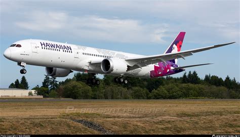 N780HA Hawaiian Airlines Boeing 787-9 Dreamliner Photo by Nick Sheeder ...