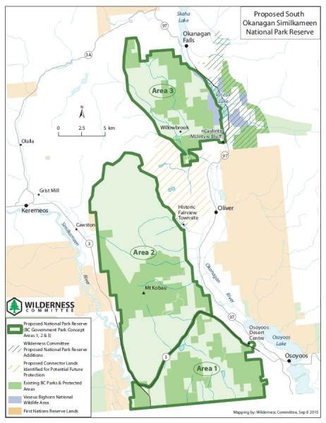 South Okanagan Map