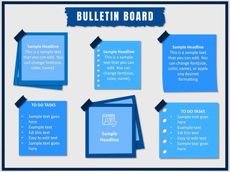 Bulletin Board PowerPoint Template