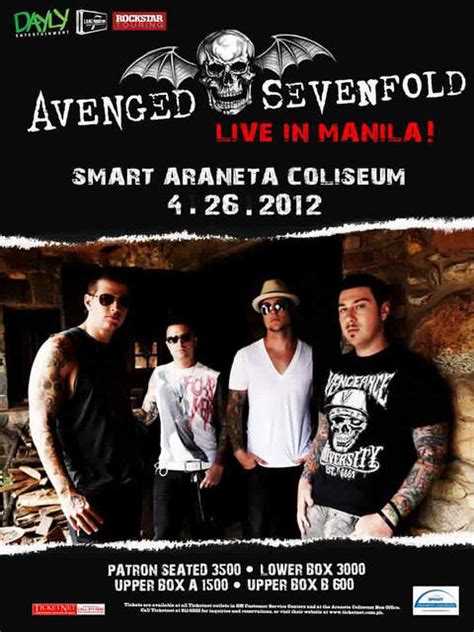 Avenged Sevenfold Live in Manila 2012