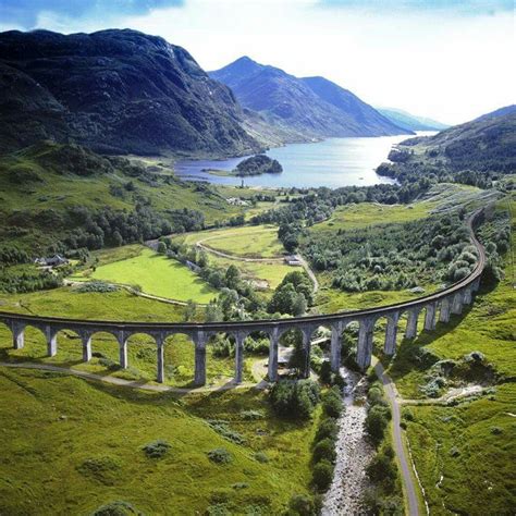 Glenfinnan viaduct, Highlands, Scotland. | Cool places to visit, Earth ...