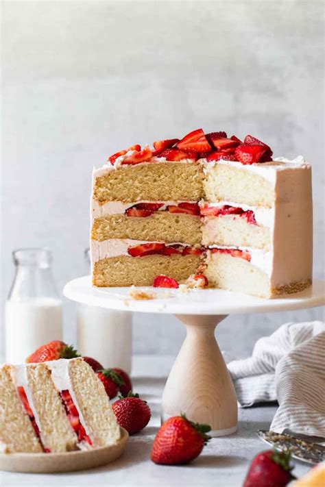 Strawberry Shortcake Cake - Grandbaby Cakes