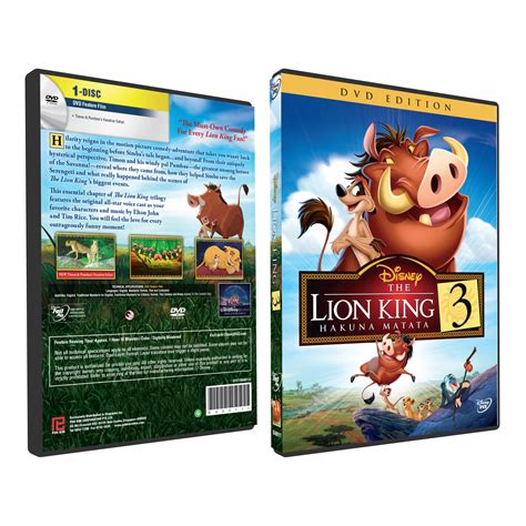 The Lion King 3: Hakuna Matata (DVD Feature Film + Bonus) - Poh Kim Video