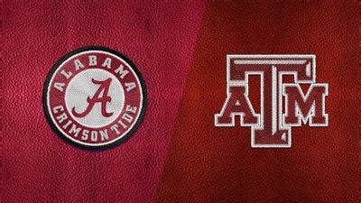 Alabama vs. Texas A&M Live Stream of NCAA Football - CBSSports.com