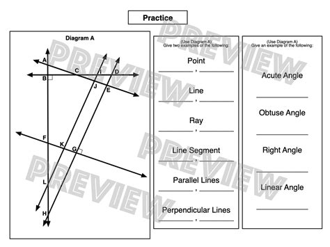 Geometry: Lines Points Rays Angles and More | Made By Teachers