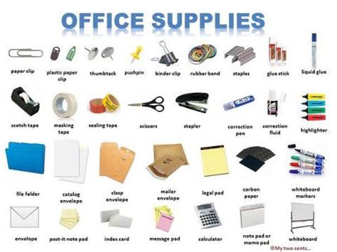 blog de lourdes vicente: Vocabulary : Office supplies.