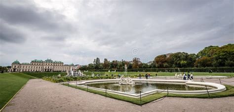 Belvedere Palace Museum in Vienna, Austria Editorial Photography ...