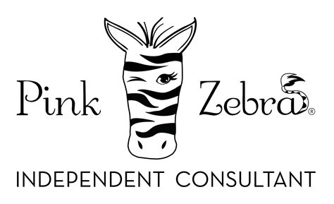 Pink Zebra Sprinkles Logo Design