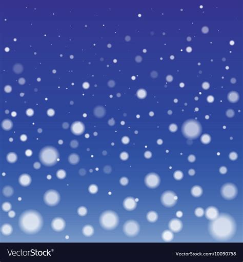 Winter snowfall background Royalty Free Vector Image