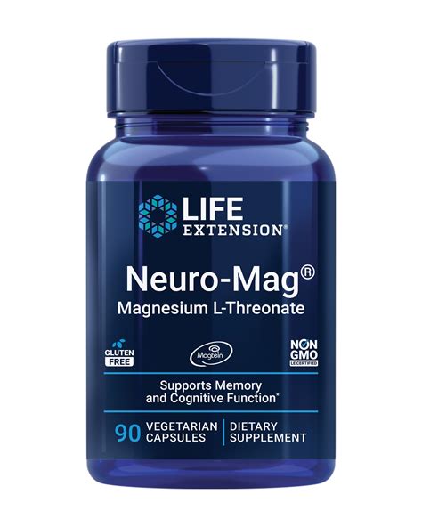 Buy Life Extension Neuro-mag Magnesium L-threonate, Magnesium L ...