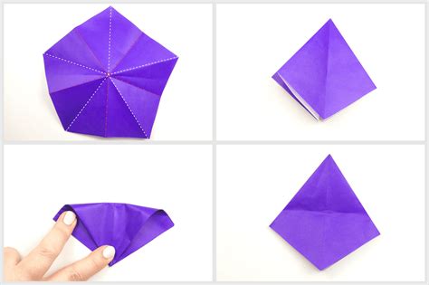 How to Make an Origami Witch Hat