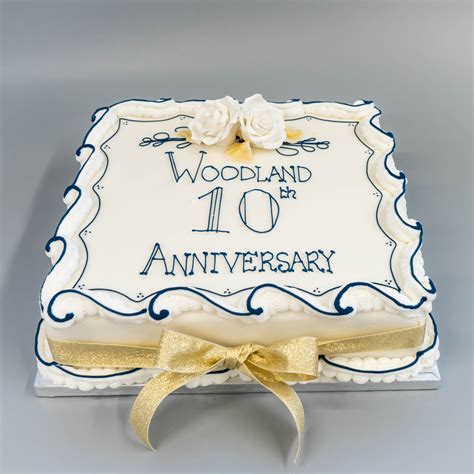 10th Anniversary Cake Ideas