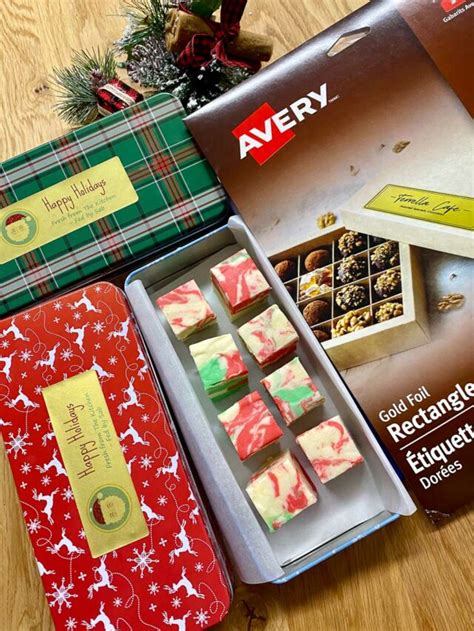 Holiday Fudge Gift Boxes - fed by sab