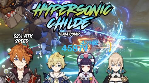 Childe Has A New Comrade? Mika !! New Team HYPERSONIC Showcase ! 52% Attack Speed | Genshin ...