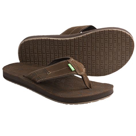 Leather Flip Flops For Men ~ Men Sandals