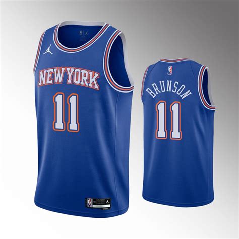 Shop Official New York Knicks Jalen Brunson Apparel At NBA Online Store