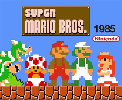 Super Mario Bros. 1985 by Nicholasblasi on DeviantArt