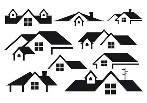 House Silhouette Vector Art, Icons, and Graphics for Free Download