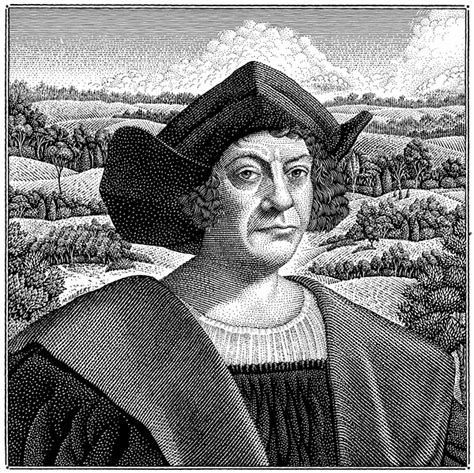 People drawn with pen and ink on scratch board Scratchboard Drawings, Happy Columbus Day ...