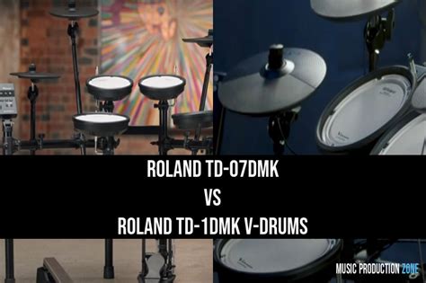 Roland TD-07DMK vs Roland TD-1DMK V-Drums (2024) - Music Production Zone