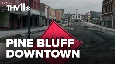 Pine Bluff getting long-awaited downtown makeover - YouTube