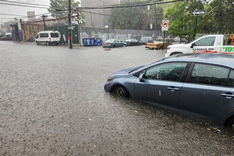 Brooklyn subway service suspended due to flooding from heavy rain