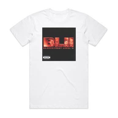 Blackstreet Level Ii Album Cover T-Shirt White