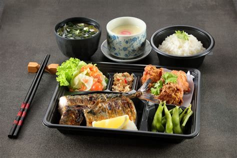 9. Saba Shioyaki _ Teriyaki To Wakadori Karaage Bento Set - Harper's ...