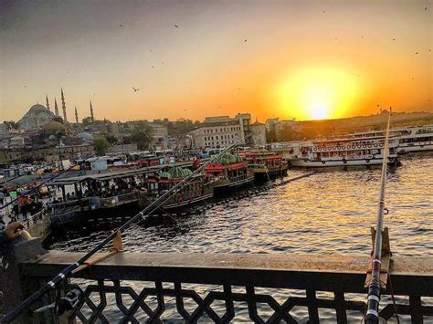 Sunset pic of the Bosphorus by @RickyCarbis. #Bosphorus #Istanbul #sunset #Turkey #skyline # ...