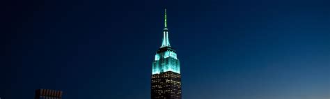 Mariska Hargitay Lights Up ESB for Sexual Assault Awareness Month | Empire State Building