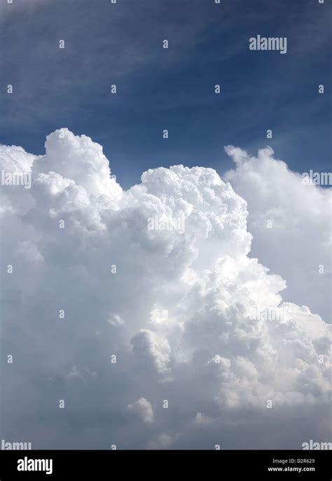 Clouds. A view from a window of the plane Stock Photo - Alamy