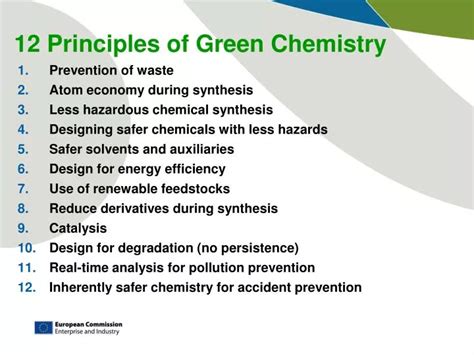 PPT - 12 Principles of Green Chemistry PowerPoint Presentation, free ...