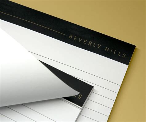 Custom Tear Off Perforated Pad Printing, Branded Tear Off Pads