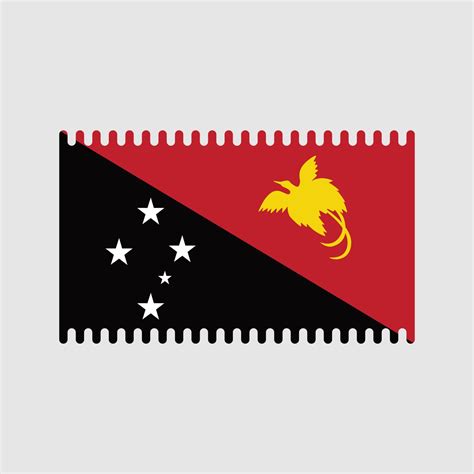 Papua New Guinea Flag Vector. National Flag 9228509 Vector Art at Vecteezy