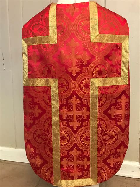 Catholic Latin Mass Vestment Set Sacred Heart Latin Mass | Etsy